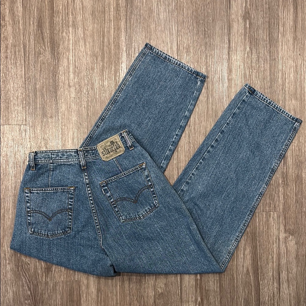Vintage darkwash Silvertab baggy Levi’s